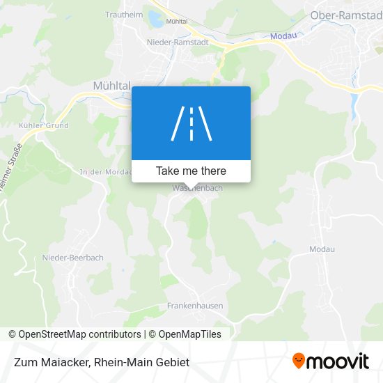 Карта Zum Maiacker