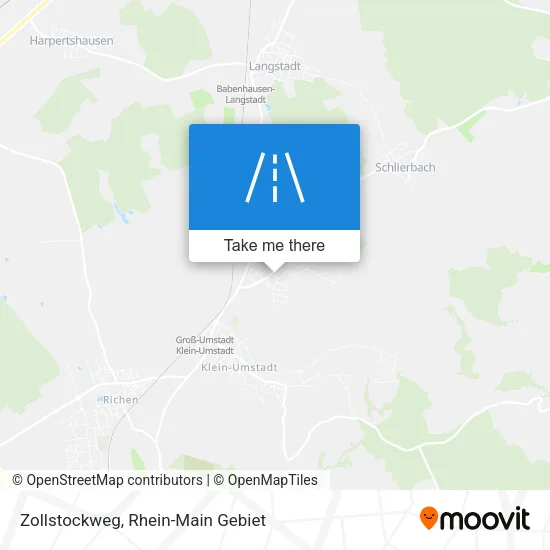 Карта Zollstockweg