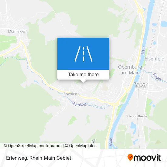 Карта Erlenweg