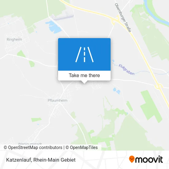 Карта Katzenlauf