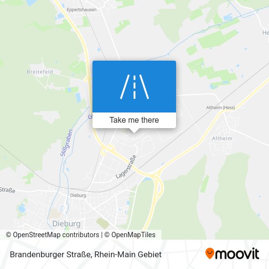 Brandenburger Straße map