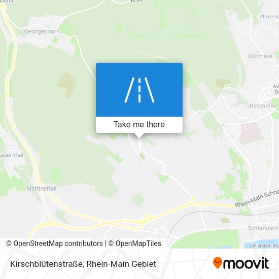 Kirschblütenstraße map