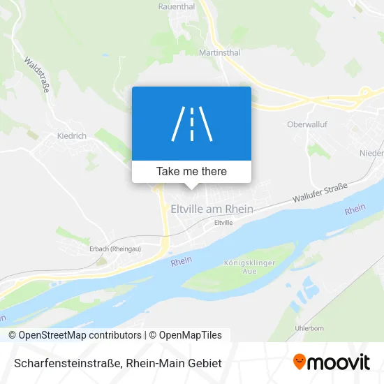 Карта Scharfensteinstraße