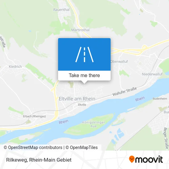 Карта Rilkeweg