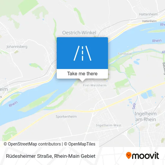 Карта Rüdesheimer Straße