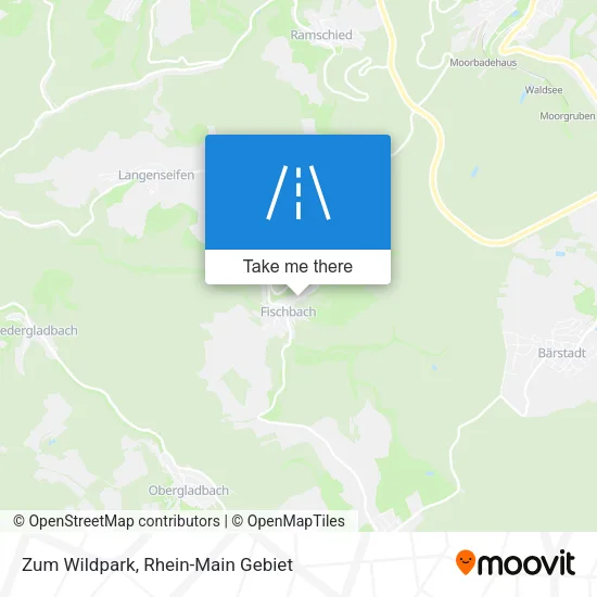 Карта Zum Wildpark