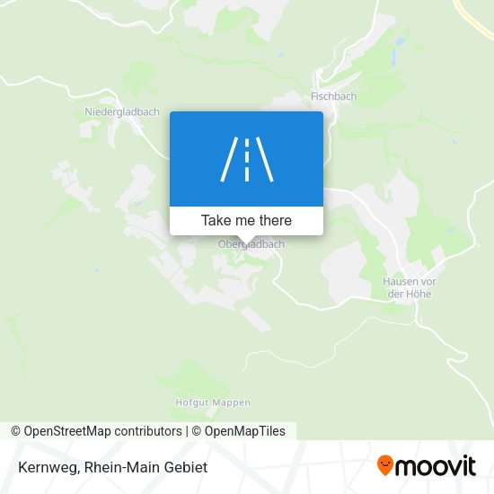 Карта Kernweg