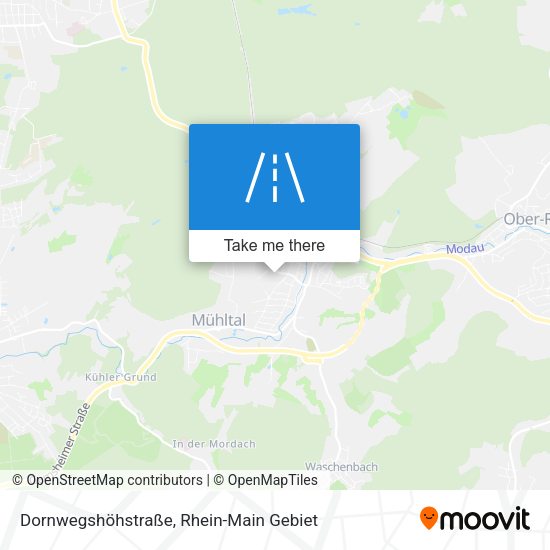 Dornwegshöhstraße map