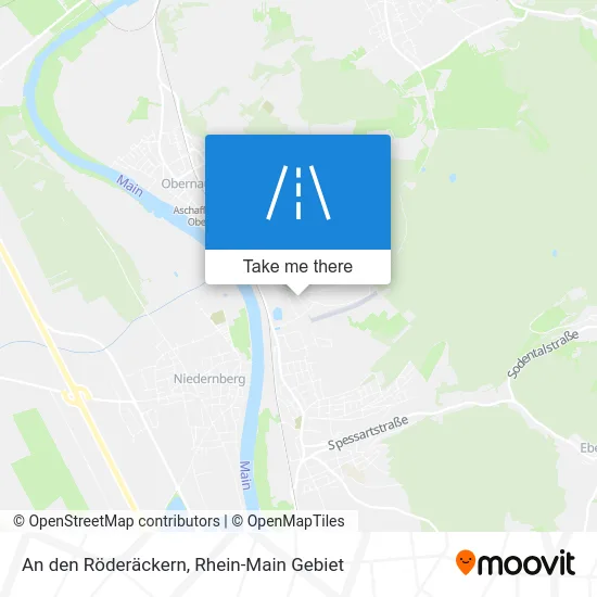 Карта An den Röderäckern