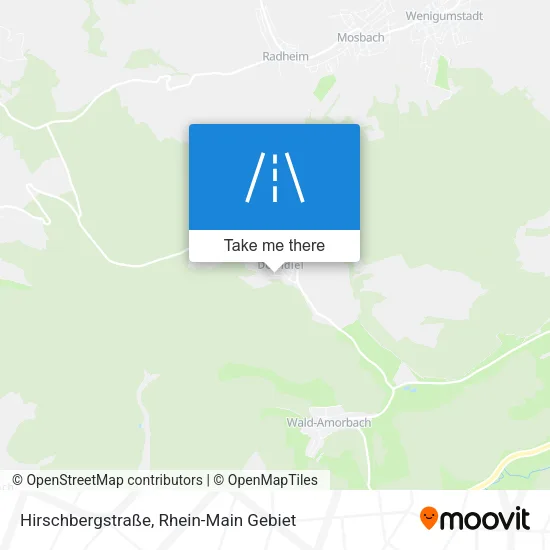 Карта Hirschbergstraße