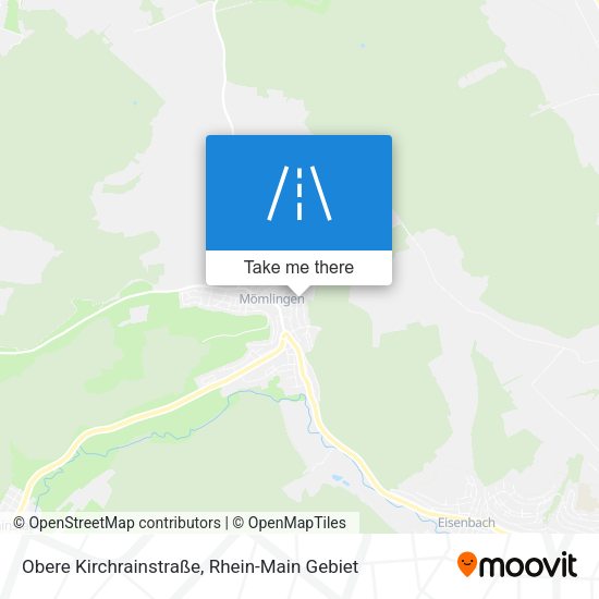 Obere Kirchrainstraße map