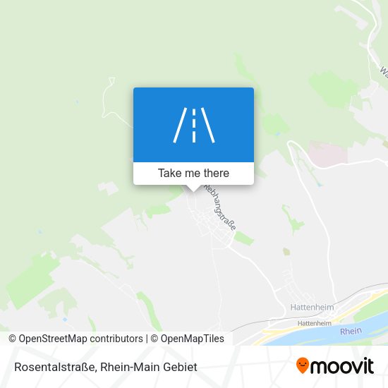 Rosentalstraße map
