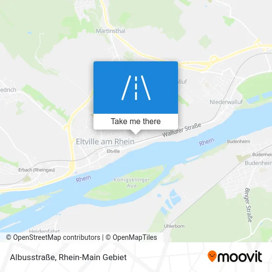 Карта Albusstraße