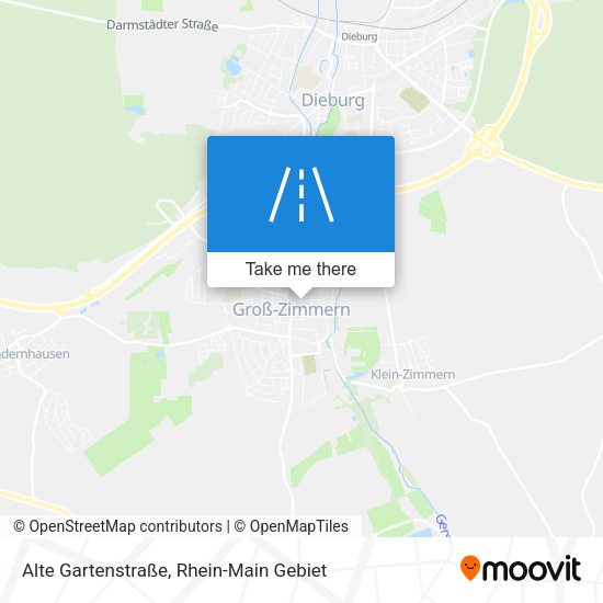 Alte Gartenstraße map