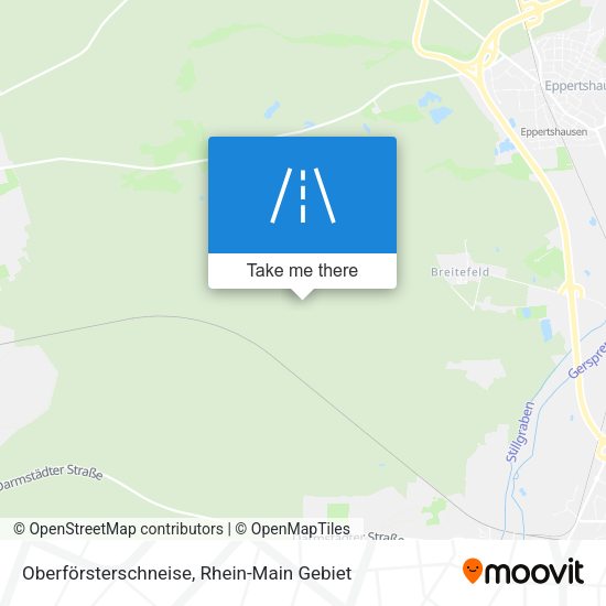 Oberförsterschneise map