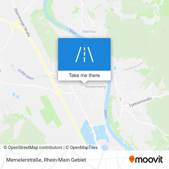 Карта Memelerstraße