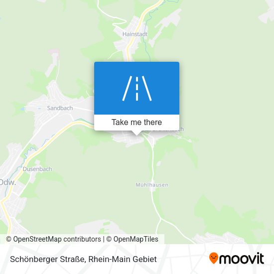 Schönberger Straße map