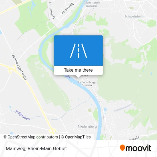 Карта Mainweg