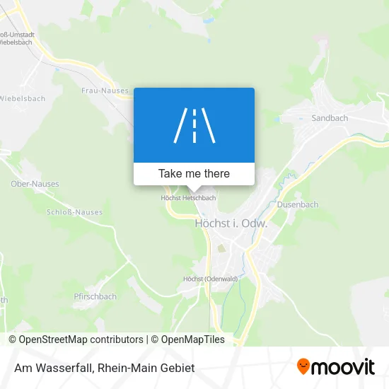 Карта Am Wasserfall