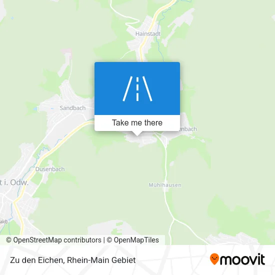 Карта Zu den Eichen