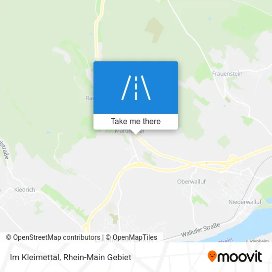 Карта Im Kleimettal