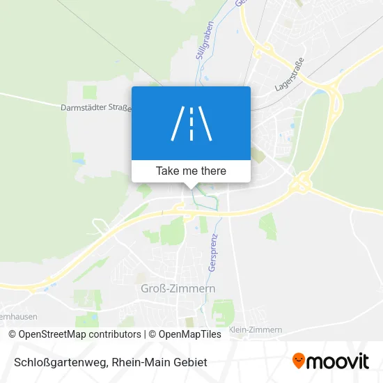 Карта Schloßgartenweg
