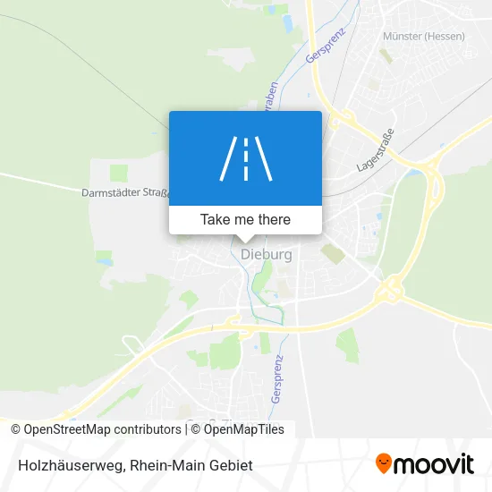 Карта Holzhäuserweg