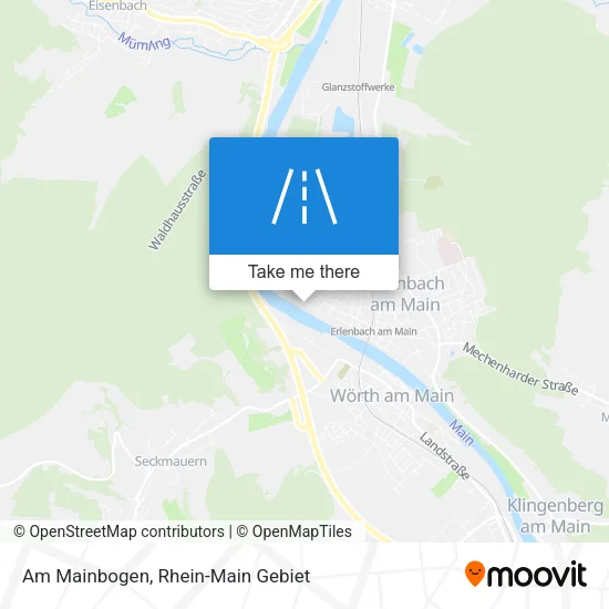 Карта Am Mainbogen