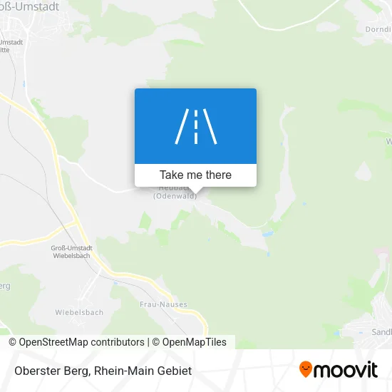 Карта Oberster Berg