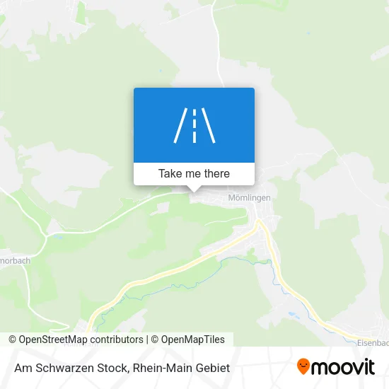 Карта Am Schwarzen Stock