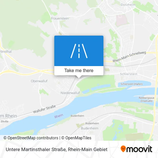 Карта Untere Martinsthaler Straße