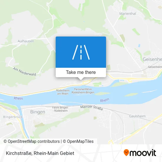 Карта Kirchstraße