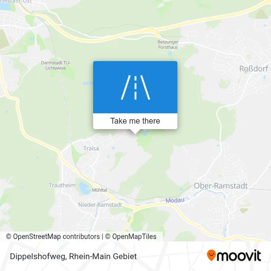 Dippelshofweg map