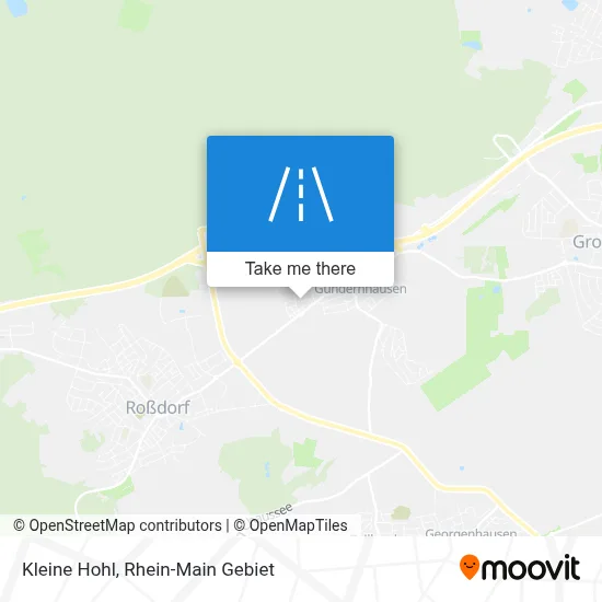 Kleine Hohl map