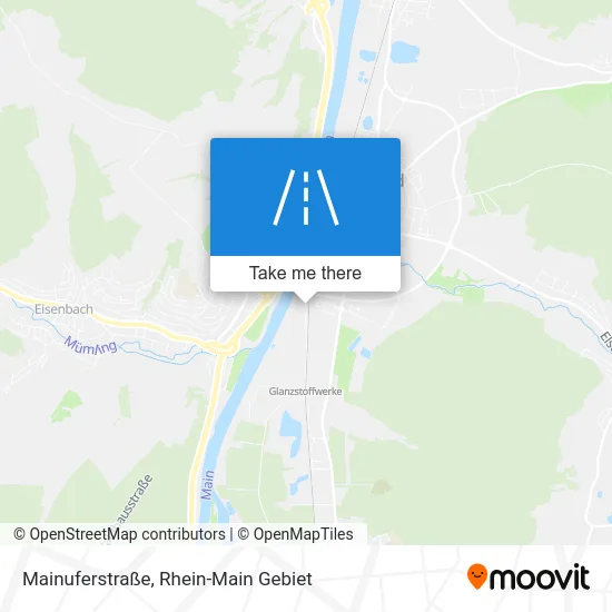 Карта Mainuferstraße
