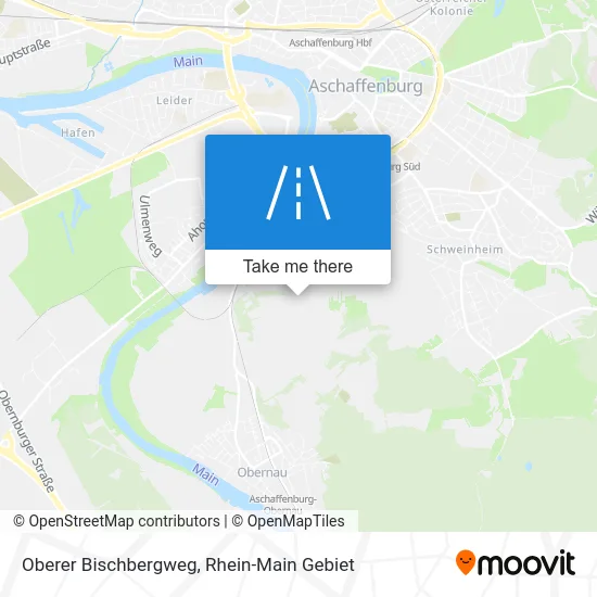 Карта Oberer Bischbergweg