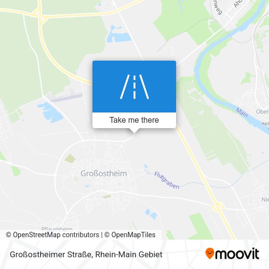 Großostheimer Straße map
