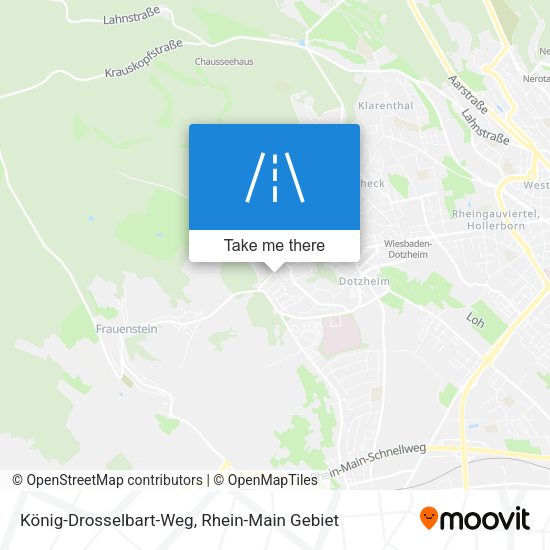 König-Drosselbart-Weg map