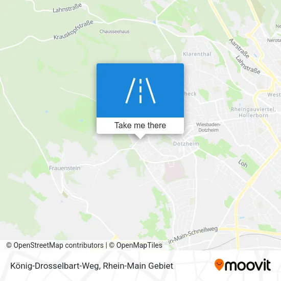 Карта König-Drosselbart-Weg