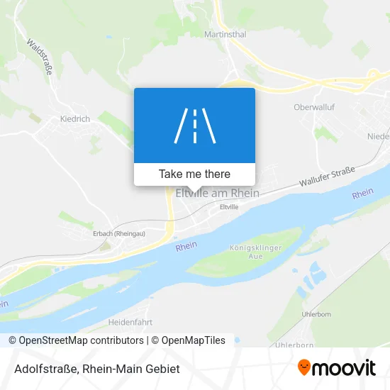 Карта Adolfstraße
