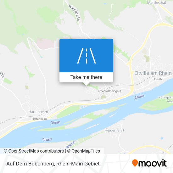 Карта Auf Dem Bubenberg