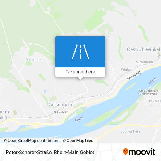 Peter-Scherer-Straße map