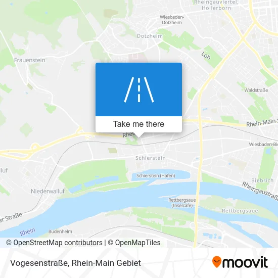 Карта Vogesenstraße