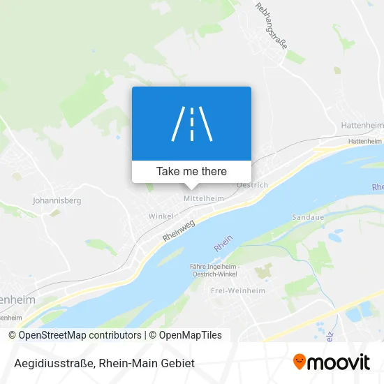 Карта Aegidiusstraße
