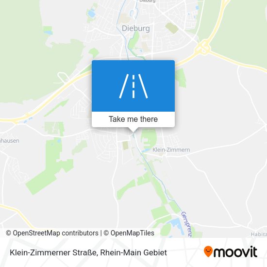 Klein-Zimmerner Straße map
