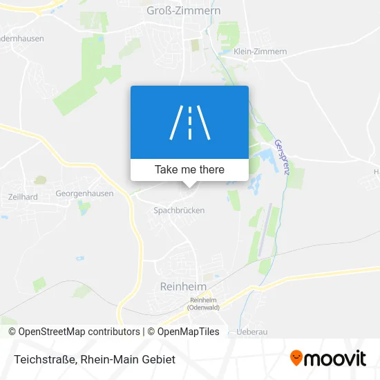 Карта Teichstraße