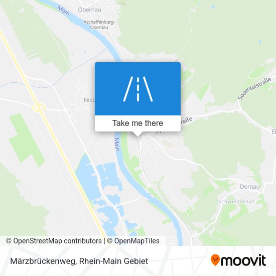 Märzbrückenweg map