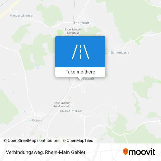 Карта Verbindungsweg