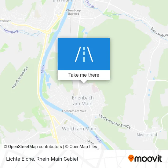 Карта Lichte Eiche