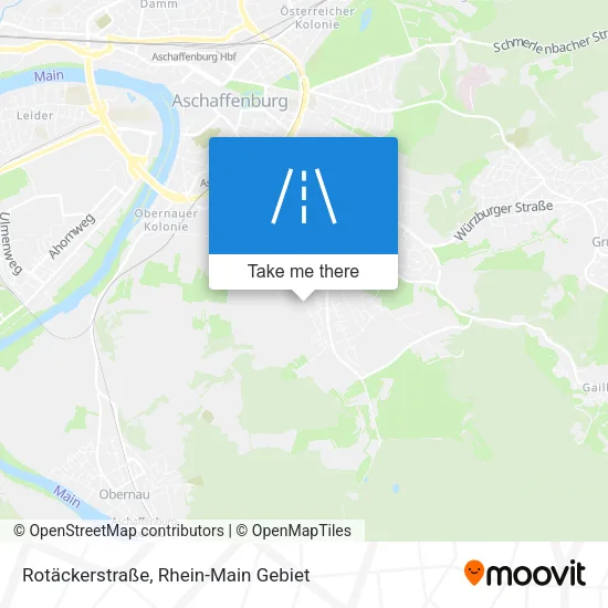 Карта Rotäckerstraße